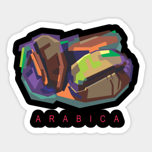 Coffee Arabica Sticker